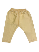 Boys' Light Blue Printed Jacket & Kurta Set.