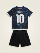 Boys Navy Blue Graphic Football Sports Co-Ord Set