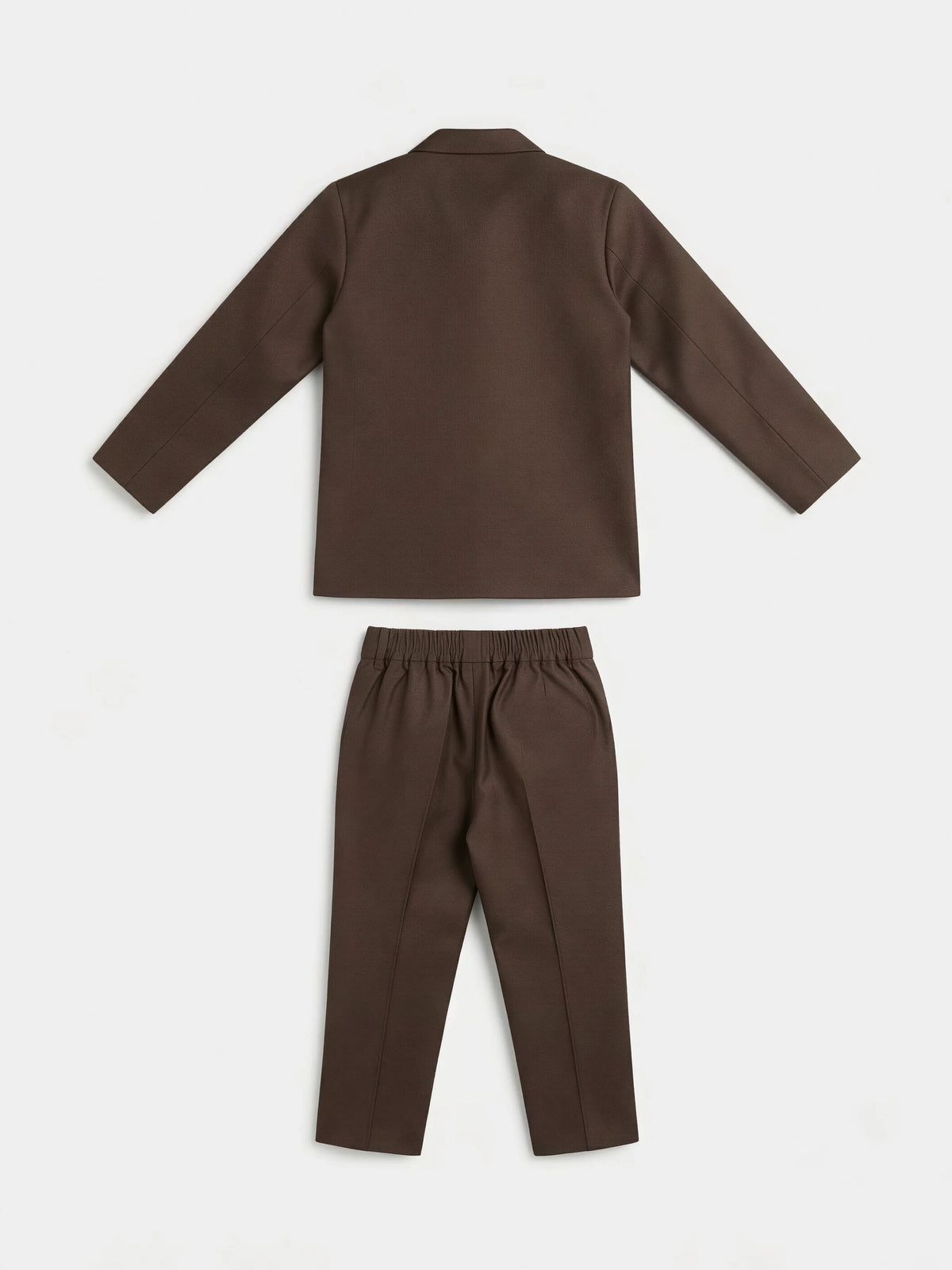 Brown Solid Jodhpuri Kurta Pajama Set for Boys