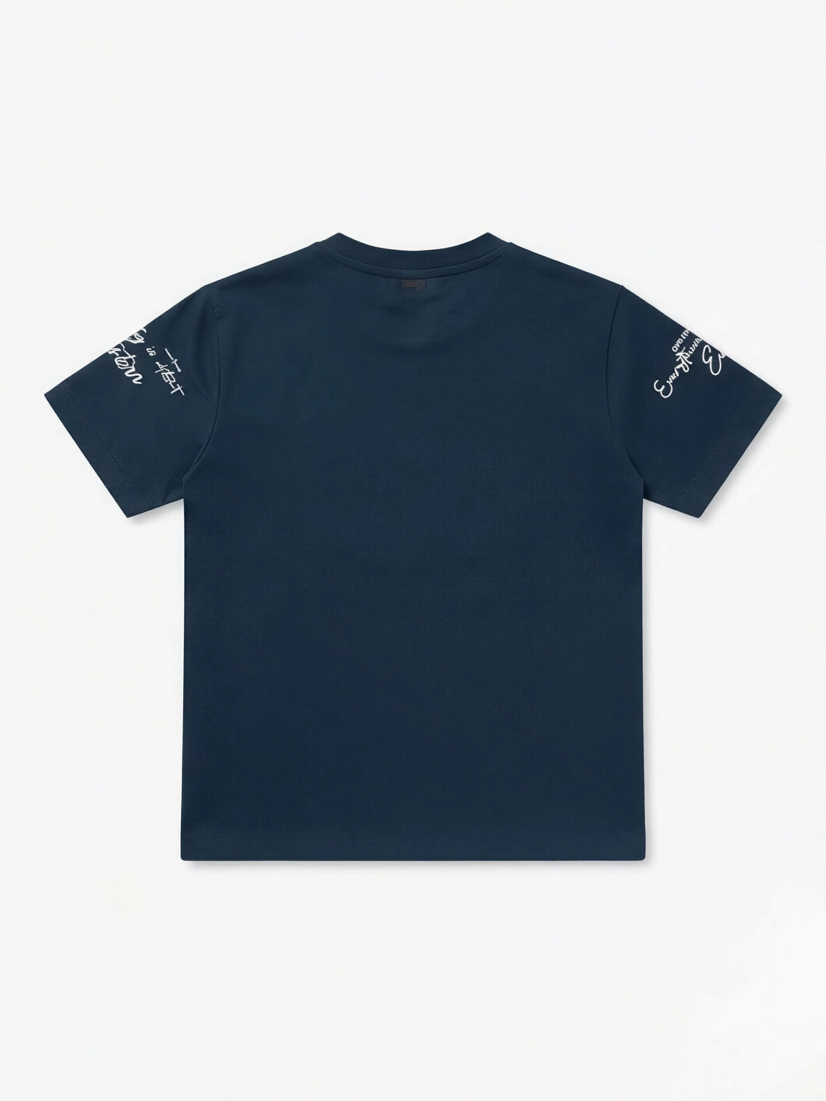 Navy Blue Graphic Print T-Shirt