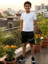 Boys' Athletic Comfort Shorts - Black