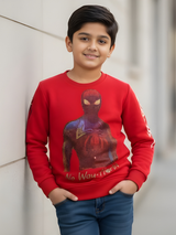 Boys' Red Spider-Man 'No Way Home' Graphic Sweatshirt