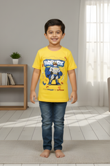 Boys' "Roblox Knight of Gotham" Yellow Graphic T-Shirt