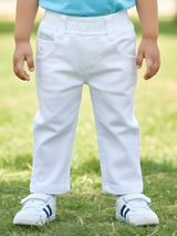 Boys Premium White Slim Fit Regular Jeans