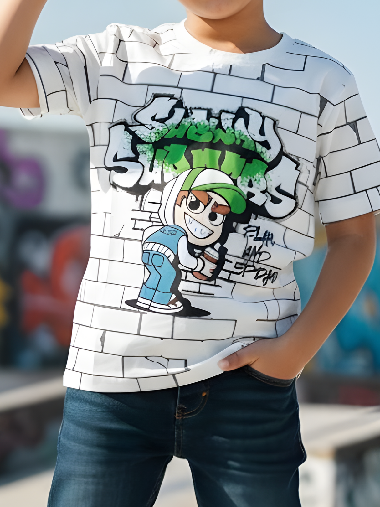 Urban Brick Graphic Tee