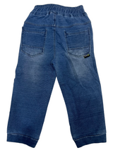 Boys’ Blue Denim Jeans with Elastic Waistband – Comfortable Everyday Wear