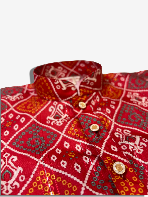 RED KURTA