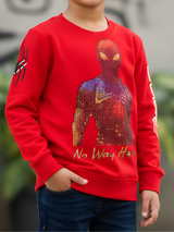 Kids' Marvel Thor Action Graphic T-Shirt - Bright Red.