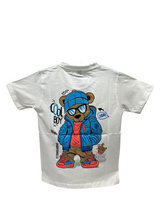 Kids’ “Cool Boy” Graphic T-shirt – White with Bold Text Print