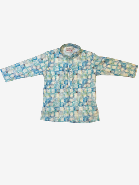 L.BLUE KURTA