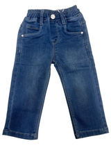 Boys' Classic Stretch Denim Jeans – Washed Blue