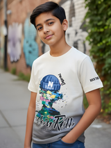 Boys' Rock 'n Roll Ombré Graphic Tee