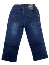 Boys’  Blue Denim Jeans with Elastic Waistband & Drawstring – Casual Wear