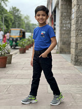 Boys’ Slim Fit Midnight Black Denim Jeans