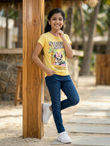 Minnie Mouse "Sunny Side" Graphic Print Top