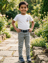 Boys Premium Slim Fit Dark Grey Denim Jeans