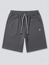 Boys' Dark Grey Cotton Comfort Drawstring Shorts