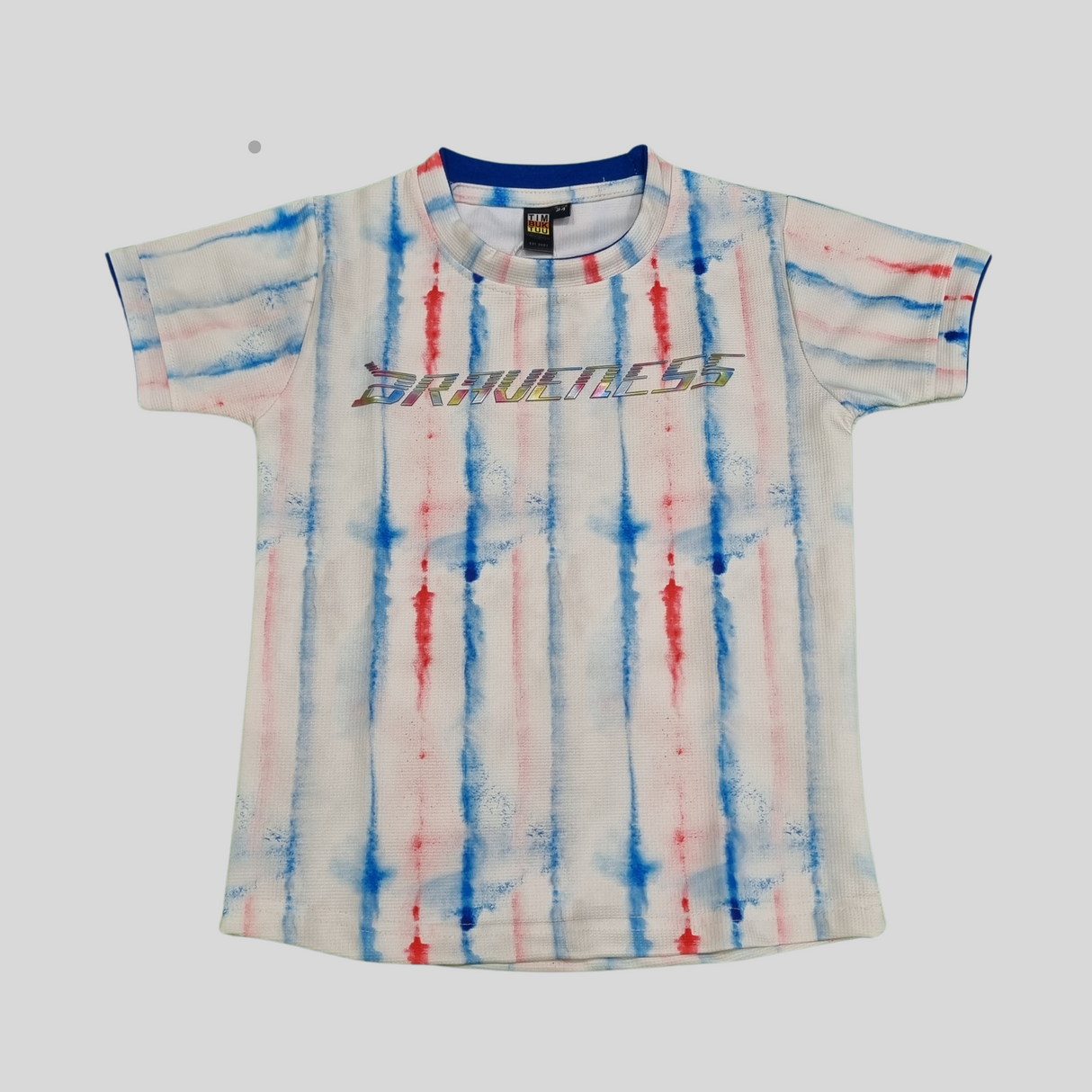 Boys’ Tie-Dye “SKRUTLESS” Graphic T-Shirt – Casual Summer T-Shirt