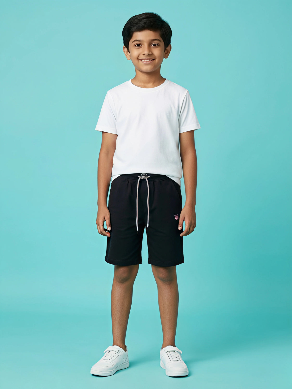 Boys Active Wear Black Performance Shorts