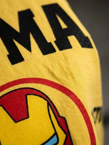 Boys Yellow Iron Man Graphic T-Shirt