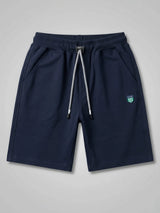 Boys' Navy Blue Cotton Athletic Shorts