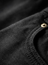 Boys Black Slim Fit Casual Pants