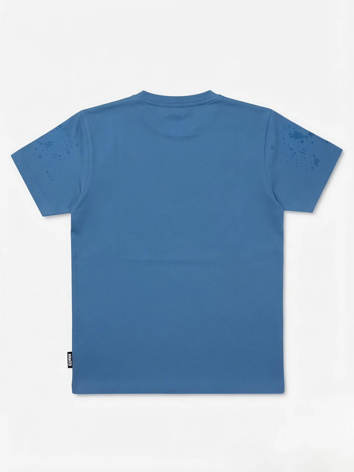 Blue Graphic Print Cotton T-Shirt Kids Casual Wear
