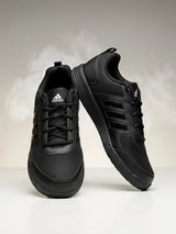 Adidas Fluo Black Lace Unisex School Shoes.