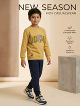 Yellow Graphic Print T-Shirt Wear