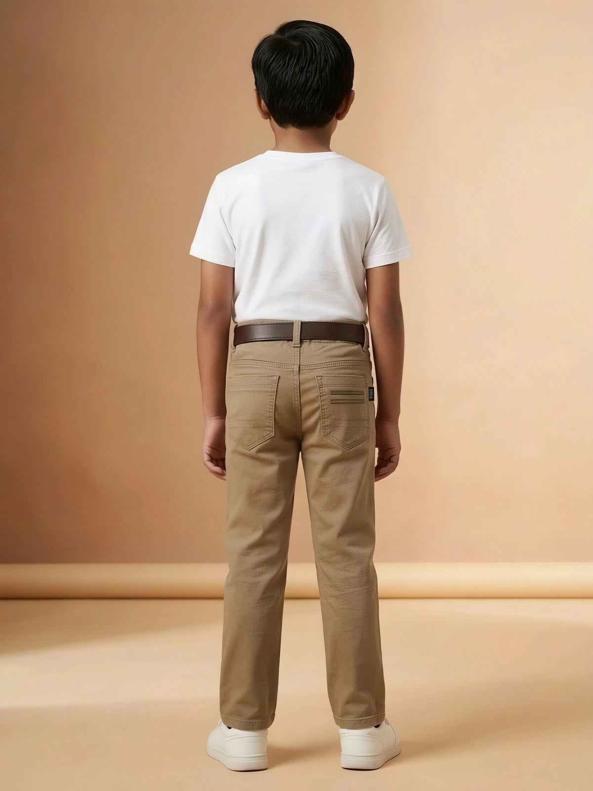 Boys Stylish Brown Casual Pants