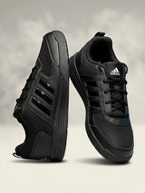 Adidas Fluo Black Lace Unisex School Shoes.