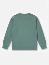 Green Graphic Printed Full Sleeve Sweatshirt T-Shirt