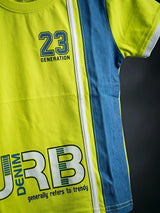 Boys Lime Green Urban Sports 23 Coordinate Set