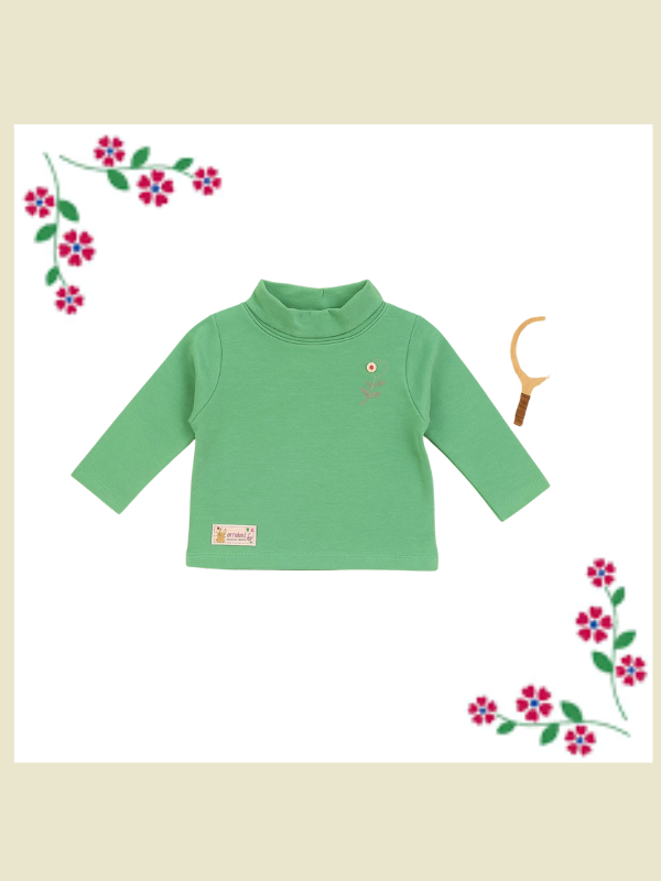Green Kids' Long Sleeve Top