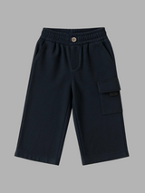 Boys Navy Blue Cargo Pants