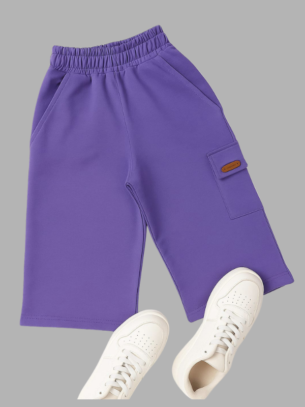 Girls’ Green Ruffle Pants