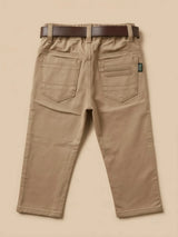 Boys Stylish Brown Casual Pants