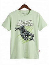 Boys Marvel Black Panther Graphic T-Shirt - Mint Green