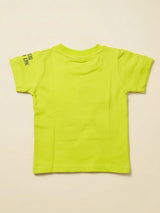 Boys Neon Green Question Mark Graphic T-Shirt