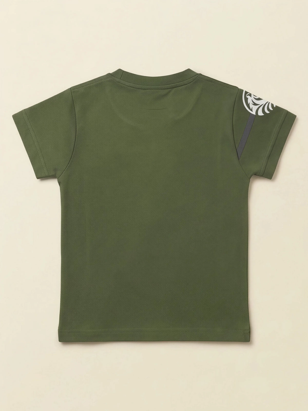 Boys Olive Green Panther Kingdom Graphic T-Shirt