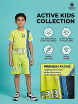 Boys Lime Green Urban Sports 23 Coordinate Set