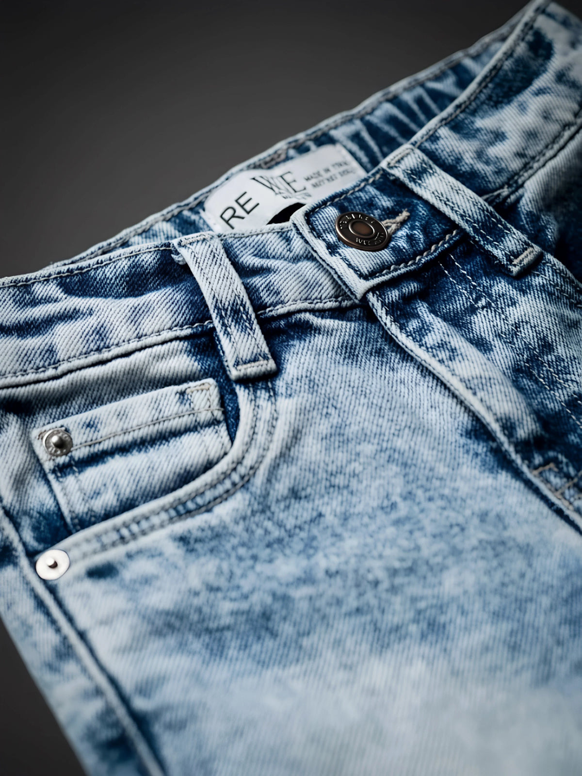 Girls Light Blue Straight Fit Casual Denim Pants