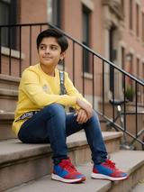 Boys' Spiderman "The Amazing" Graphic Sweatshirt - Yellow
