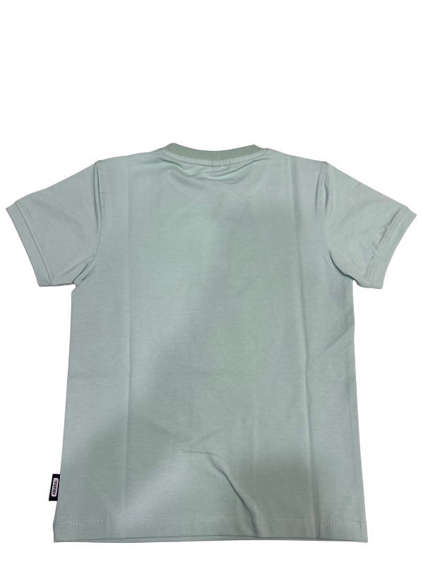 Kids Green Cool Bear Graphic T-Shirt
