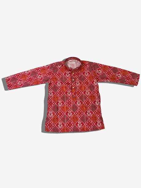 RED KURTA