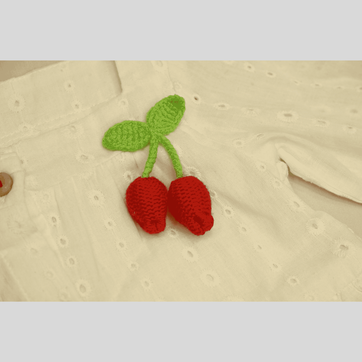 Girls Casual Plain Cotton Frocks - Off White