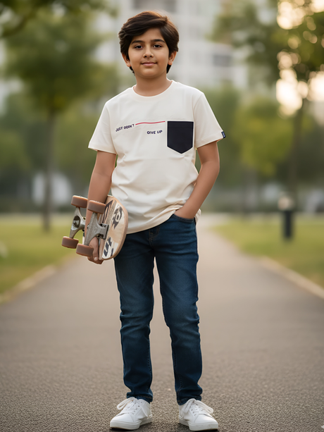 Kids' Motivational 'Just Don't Give Up' Tee