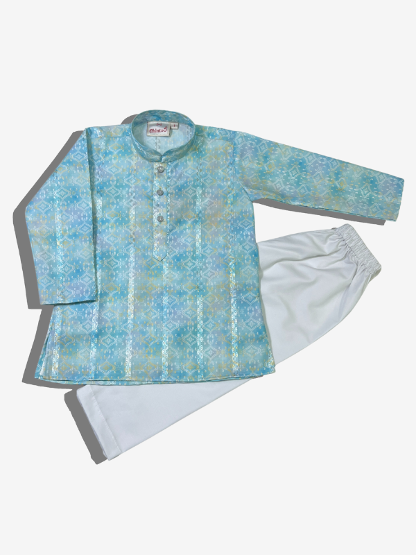L.BLUE KURTA