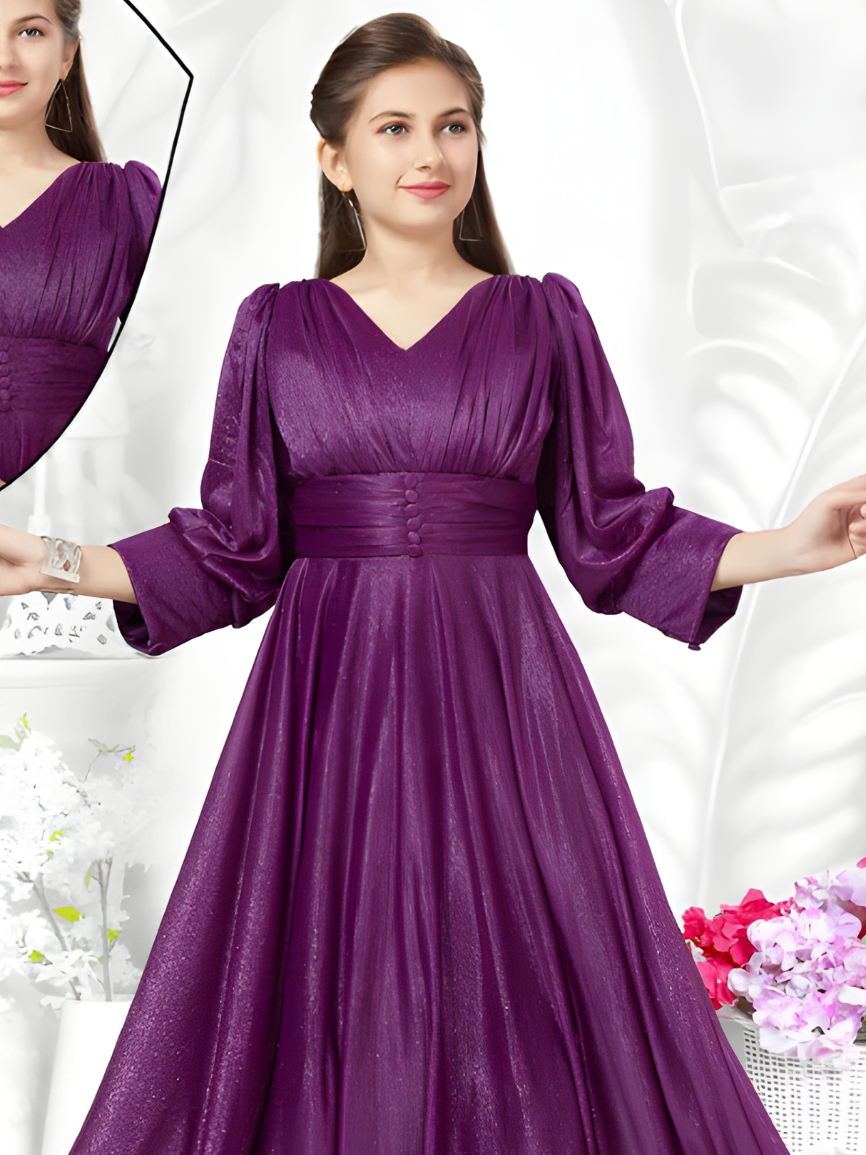 Princess Lavender Ombre Gown