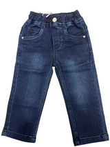 Boys’  Blue Denim Jeans with Elastic Waistband & Drawstring – Casual Wear